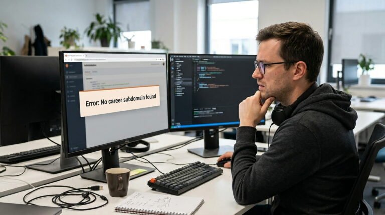 Keine Karriere-Subdomain gefunden