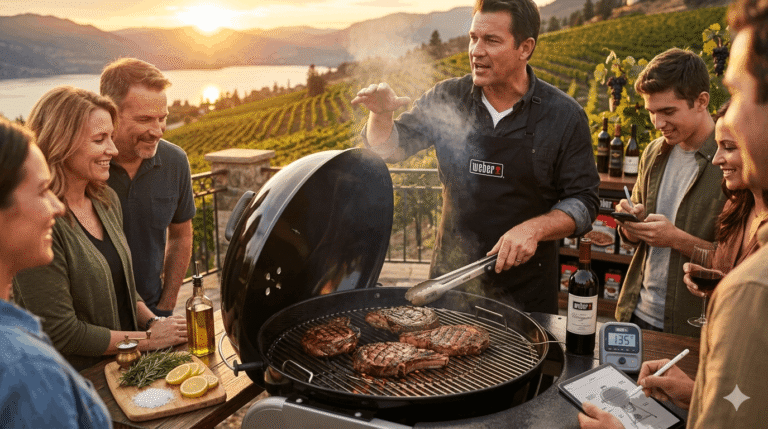 Weber Grillvorführung