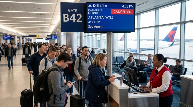 Delta Flight DL1800 Cancellation: Possible Reasons, Passenger Experience & Travel Impact Delta Flight DL1800 Cancellation