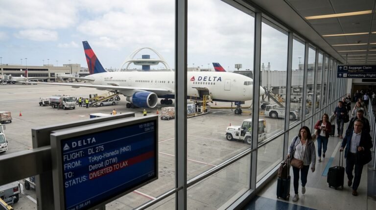 Delta Flight DL275 Diverted LAX: A Real-Time Aviation Decision Delta Flight DL275 Diverted LAX