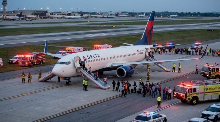 Delta Flight Emergency Landing