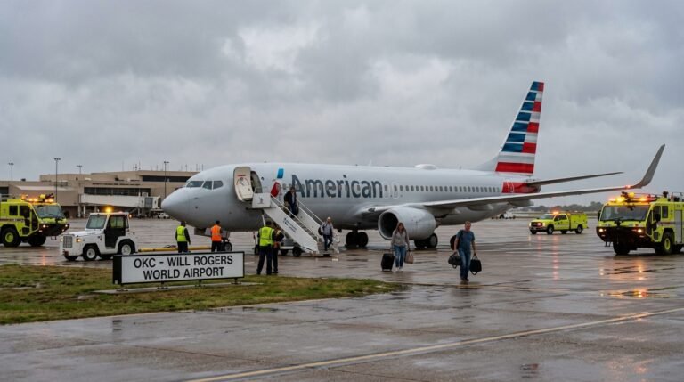 american airlines flight diverted